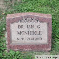 Dr Ian Grant Mcnickle