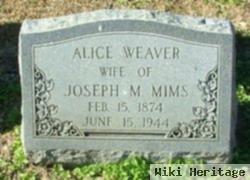 Alice Weaver Mims