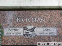 Bernard "bernie" Koops