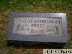 Lucretia Rosebrough Sweet