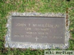 John T. Mcmillan, Jr