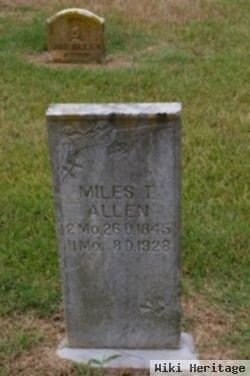 Miles Thomas Allen