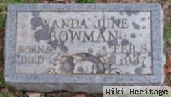 Wanda June Bowman