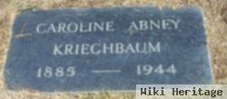 Caroline Hickman "carrie" Abney Kriechbaum