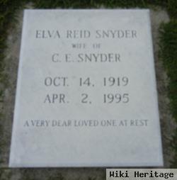 Elva Reid Snyder