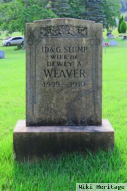 Ida G Stump Weaver