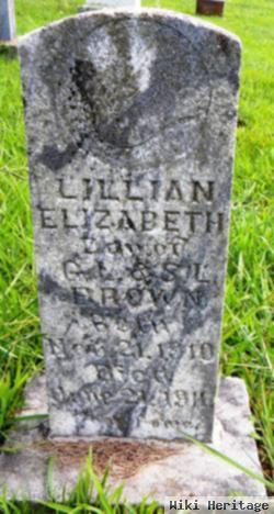 Lillian Elizabeth Brown