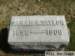 Sarah A. Taylor