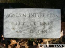 Agnes Mcintyre Leak