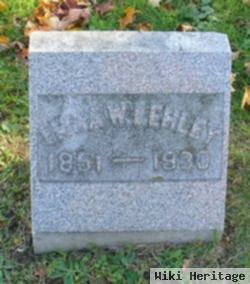 Emma W. Wetherbee Lehley