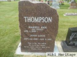 John Louis Thompson