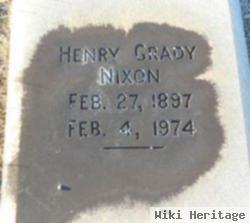 Henry Grady Nixon