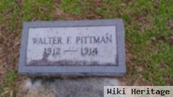 Walter F. Pittman