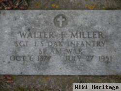 Walter F Miller