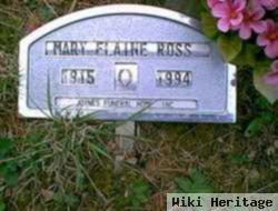 Mary Elaine Ross