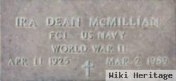 Ira Dean Mcmillian