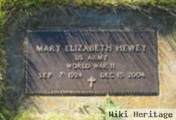 Mary Elizabeth Hewey