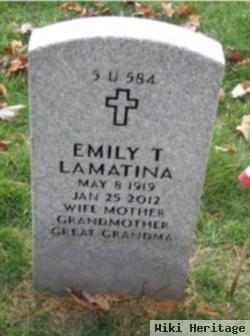 Emily T Lamatina