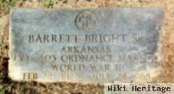 Barrett Bright, Sr