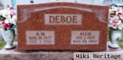 Albert Maxwell Deboe