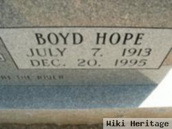 Boyd Hope White