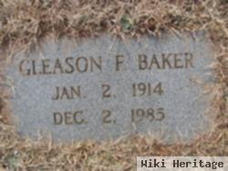 Gleason F Baker