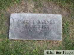 James I Barnes