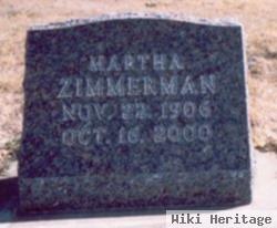 Martha Ullrich Zimmerman