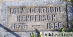 Leola Gertrude Henderson