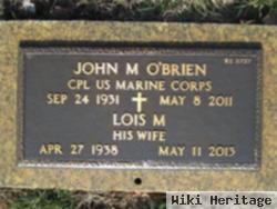 John M O'brien