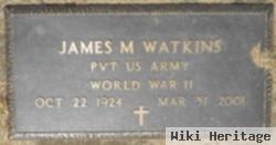 Pvt James M. Watkins