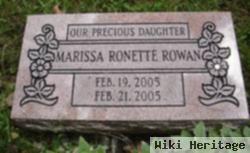 Marissa Ronette Rowan