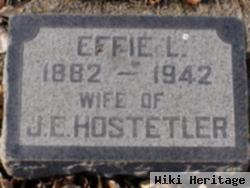 Effie Lillian Leavell Hostetler