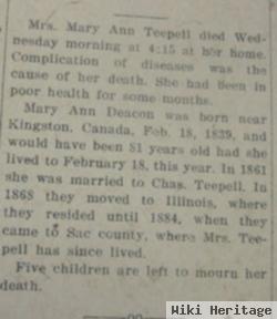 Mary Ann Teepell