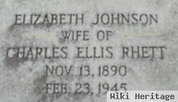 Mrs Elizabeth Johnson Rhett