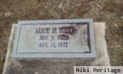 Alice Hickox Todd