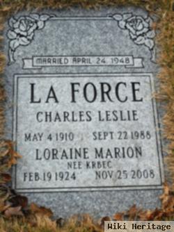 Loraine Marion Krbec La Force