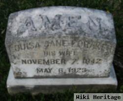 Louisa Jane Foraker Amen