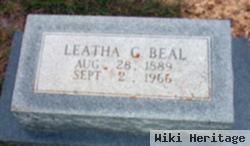 Leatha Carl Thompson Beal