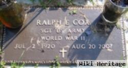 Ralph E Cox