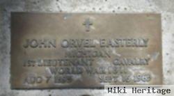 Lieut John Orvel Easterly