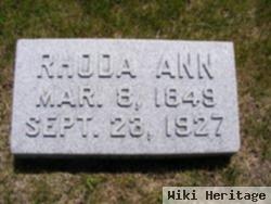 Rhoda Ann Wood Hammer