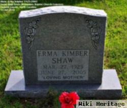 Erma Kimber Shaw