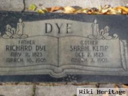 Sarah Kemp Dye