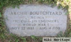 Archie Boutchyard