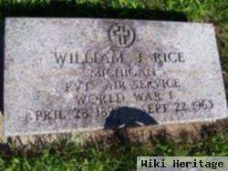 Pvt William J. Rice