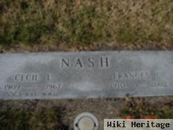 Cecil L Nash