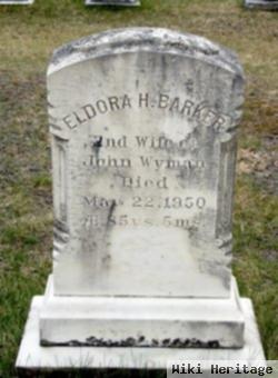 Eldora H Barker Wyman