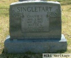 Chaffie C. Singletary, Jr