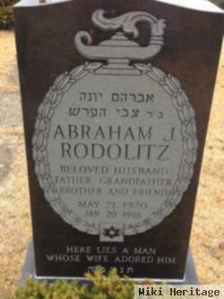 Abraham J Rodolitz